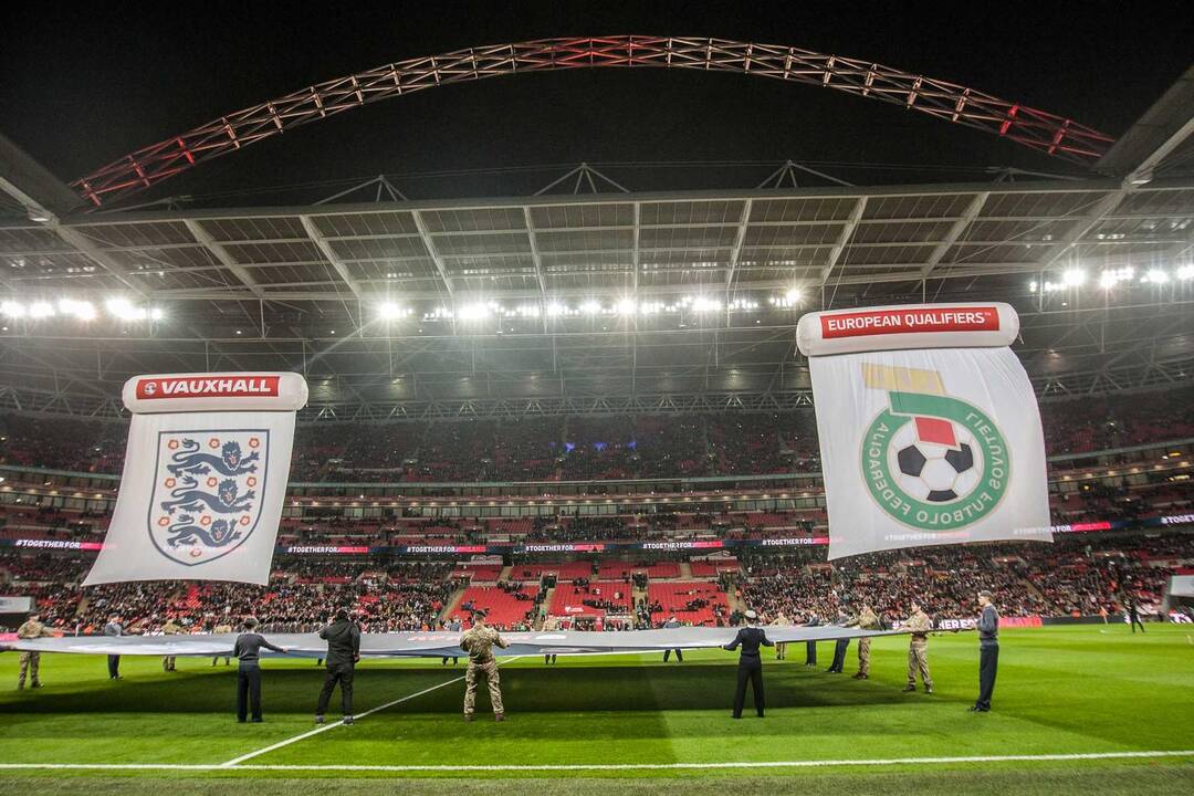 Lietuva - Anglija "Wembley" stadione