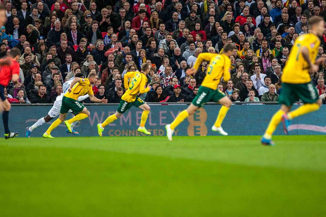 Lietuva - Anglija "Wembley" stadione