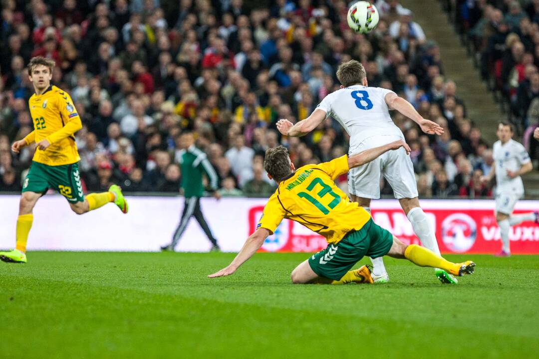 Lietuva - Anglija "Wembley" stadione