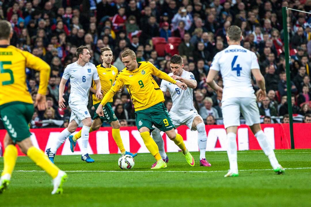 Lietuva - Anglija "Wembley" stadione