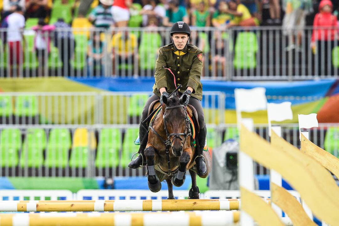 J. Kinderio pasirodymas olimpiadoje