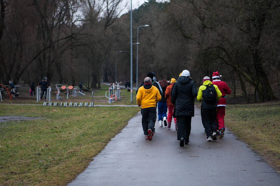 Sveikuoliai metus pradėjo maudynėmis Nemune