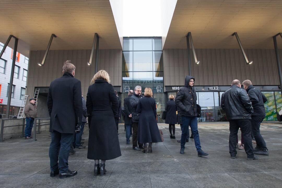 Kauno autobusų stoties atidarymas