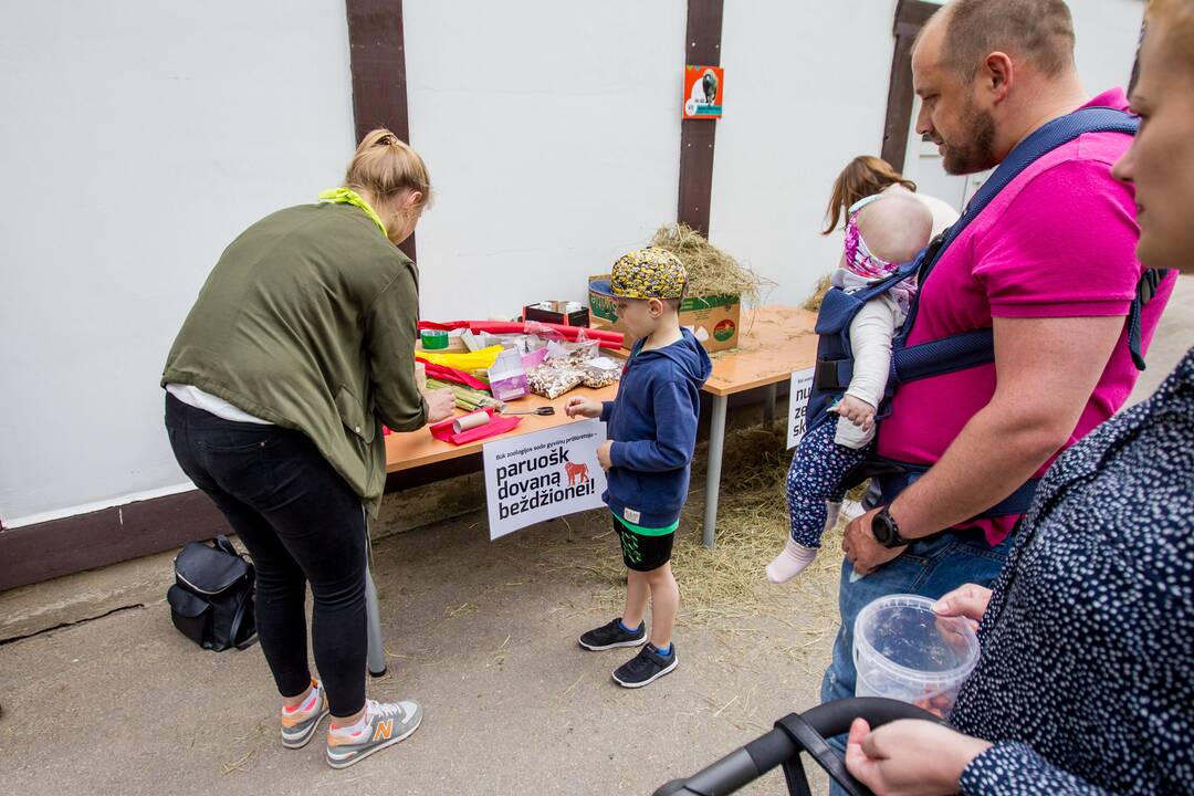 Gyvūnų prižiūrėtojo diena zoologijos sode