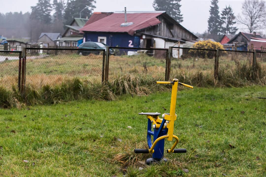 Į romų taborą užsuko Seimo nariai