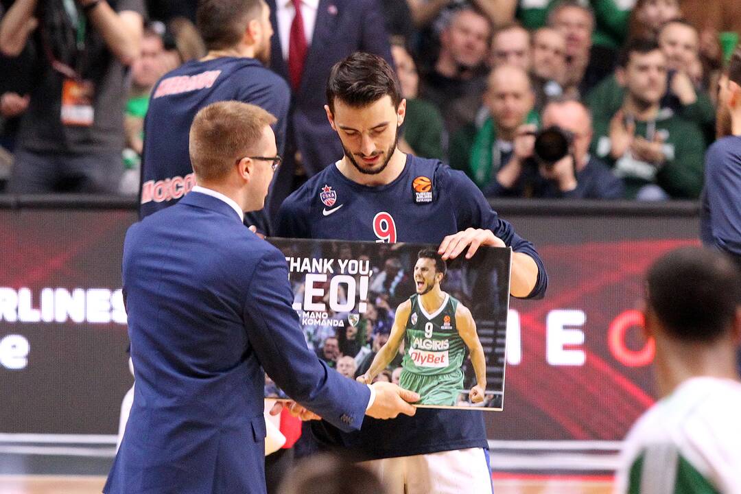 Eurolyga: „Žalgiris“ – CSKA 85:73