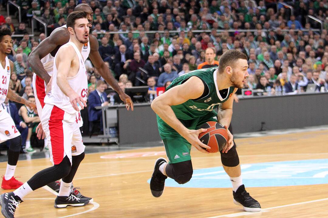 Eurolyga: „Žalgiris“ – CSKA 85:73
