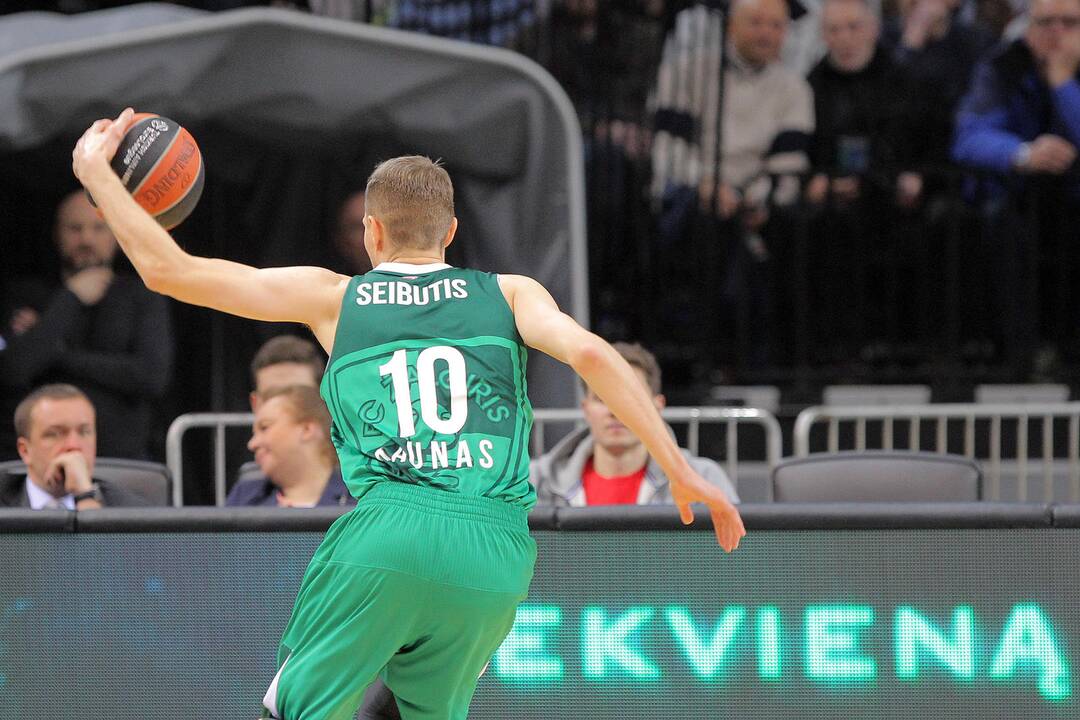 Eurolyga: „Žalgiris“ – Maskvos CSKA 79:74
