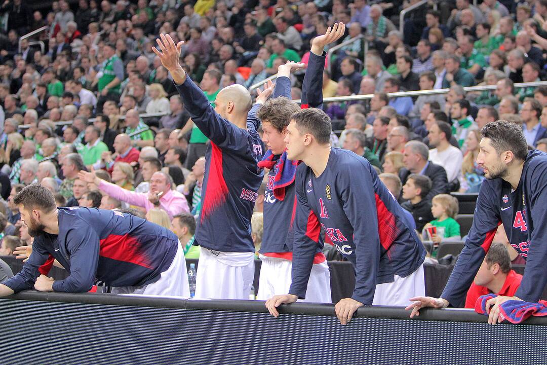 Eurolyga: „Žalgiris“ – Maskvos CSKA 79:74