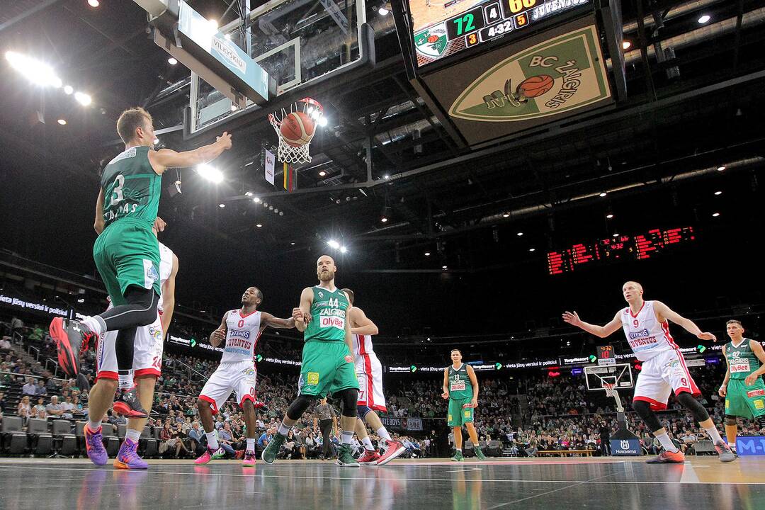 LKL: „Žalgiris“ – „Juventus“ 90:70