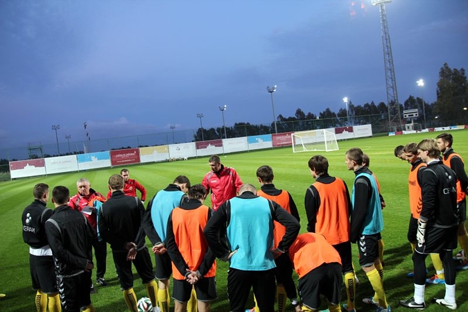 Naują sezoną futbolo rinktinė pradės kontroline dvikova su Kazachstanu