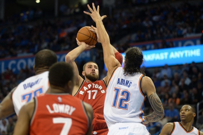 J. Valančiūnas „Raptors“ klubui pelnė 17 taškų ir atkovojo 11 kamuolių