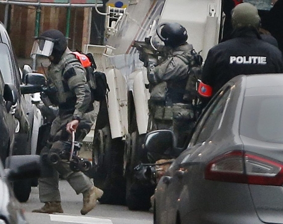Briuselyje policija per antiteroristinę operaciją sulaikė S. Abdeslamą 