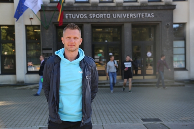 R. Kaukėnas universitete įgytas žinias pritaikys ir labdaringai veiklai