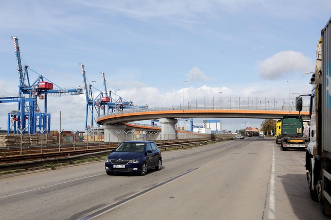 Estakada naudinga uostui ir klaipėdiečiams