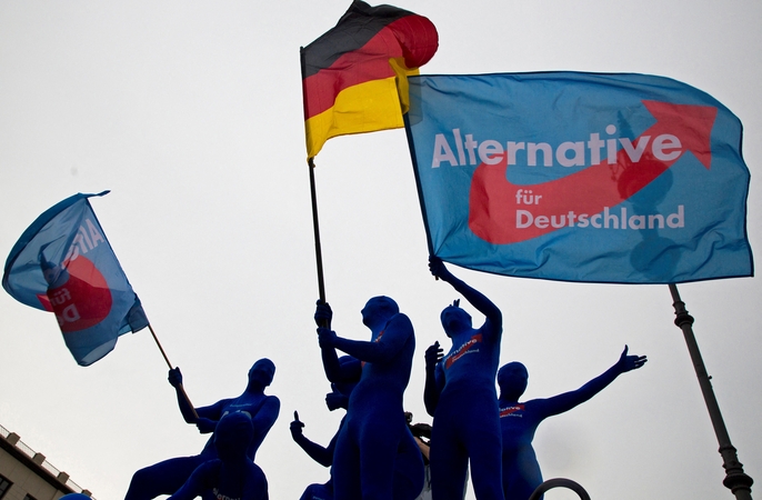 Vokietijos žvalgyba laikinai stabdo AfD priskyrimą prie ekstremistų