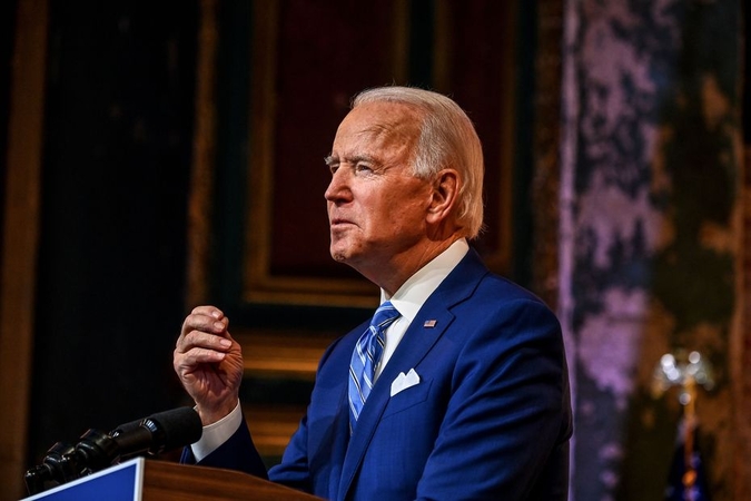 J. Bidenas: amerikiečiai nepalaikys bandymų pakeisti rinkimų baigtį