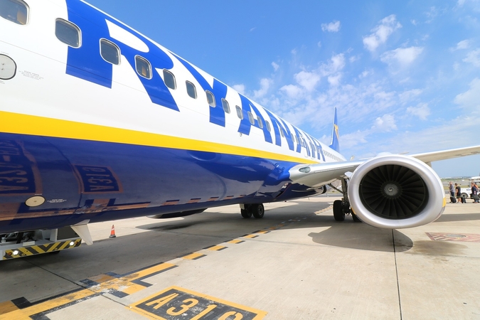 Turbulenciją patyręs „Ryanair“ lėktuvas leidosi avariniu būdu, aštuoni žmonės sužeisti