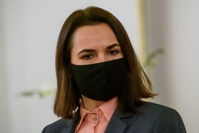 Baltarusijos opozicijos lyderė sieks už smurtą atsakingų asmenų tarptautinio persekiojimo