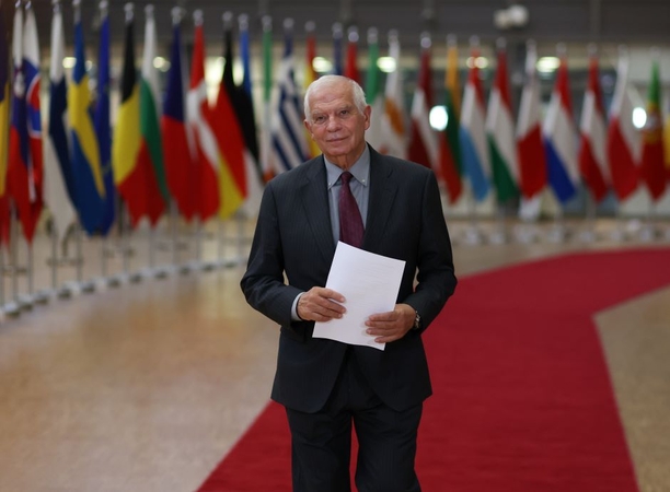 J. Borrellis: geriausias būdas užtikrinti Izraelio saugumą – įkurti Palestinos valstybę