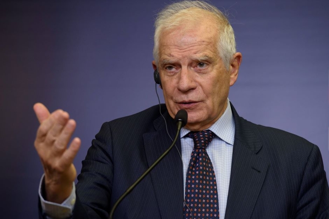 ES diplomatijos vadovas J. Borrellis atvyko į Kyjivą