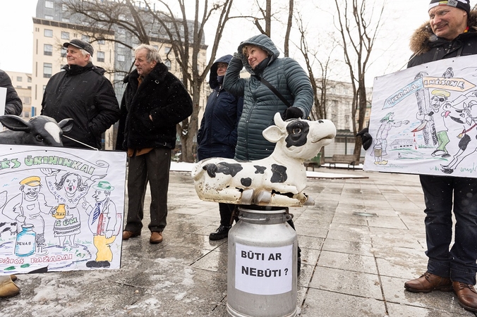 Pienininkų protestas prie Vyriausybės, 2023 m.