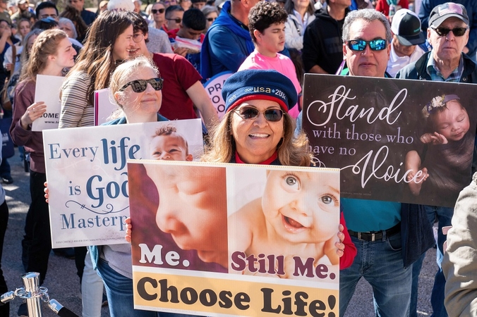 Teksase tūkstančiai žmonių dalyvavo eitynėse prieš abortus