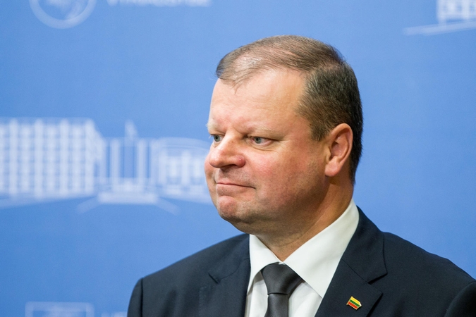 S. Skvernelis padėkojo krepšininkams: deja, būna situacijų, kai triumfuoja ne tiesa