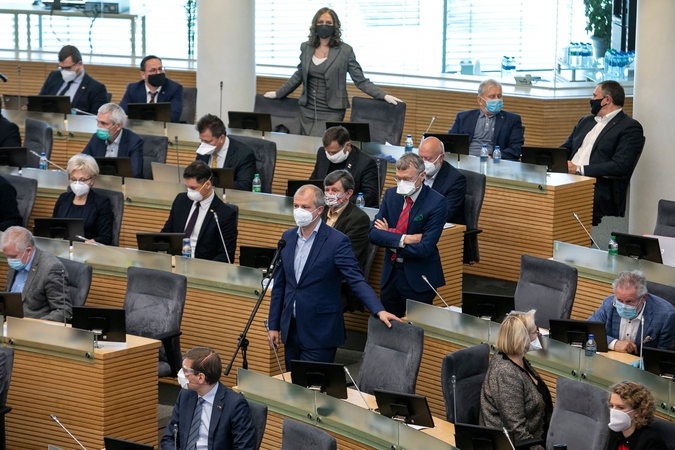 Valdančiųjų balsais atmestas žvalgybos kontrolieriaus instituto steigimas
