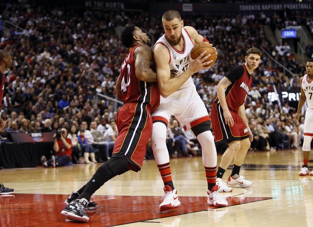 J. Valančiūnas padėjo „Raptors“ iškovoti rekordinę pergalę