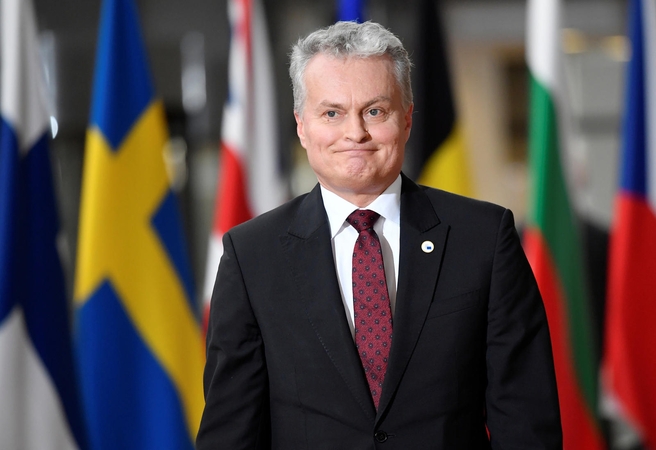 Apžvalga: G. Nausėda atvyko vizito į Briuselį: trys svarbiausios temos