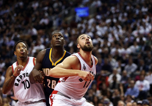 J. Valančiūnas svariai prisidėjo prie Toronto „Raptors“ pergalės
