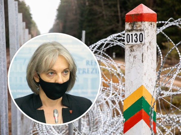 Prezidento patarėja: situacija Baltarusijos pasienyje stabilizavosi, bet dar nėra gera
