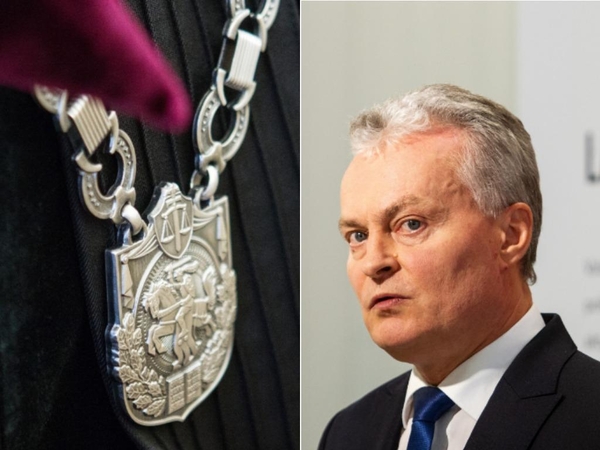 G. Nausėda nori atleisti penkis korupcija įtariamus teisėjus
