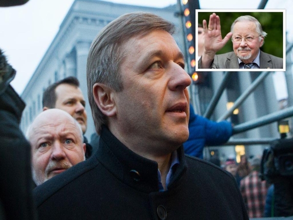 V. Landsbergis apie R. Karbauskį: jaunasis baronas turi kiaulės akis