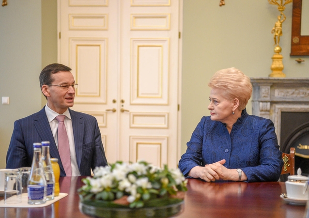 D. Grybauskaitė: Lietuva ir Lenkija kartu sieks ES paramos