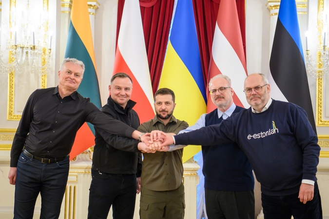 G. Nausėda prieš NATO viršūnių susitikimą Vilniuje telks paramą Ukrainos narystei Aljanse