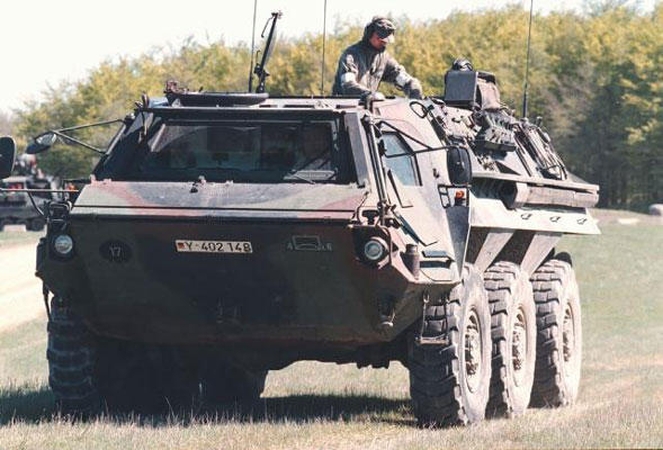 Šarvuotas transporteris FUCHS