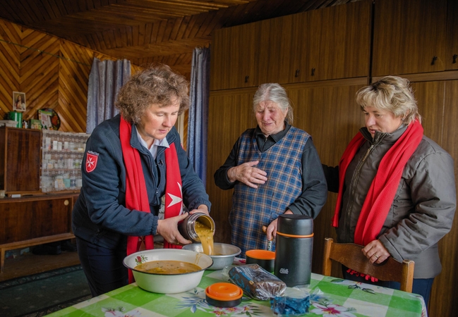 100 eurų kiekvienam globojamam seneliui – toks „Maltiečių sriubos“ tikslas
