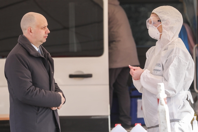 A. Veryga: yra galimybė, kad tam tikros teritorijos galėtų būti izoliuotos
