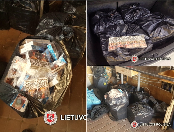 Pas Šalčininkų gyventoją rasta kontrabandos už 22 tūkst. eurų
