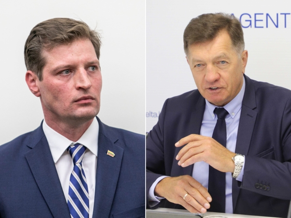 Aplinkos ministras Kęstutis Mažeika ir Algirdas Butkevičius