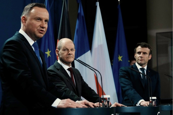 Europos šalių lyderiai žada vieningai siekti išsaugoti taiką žemyne