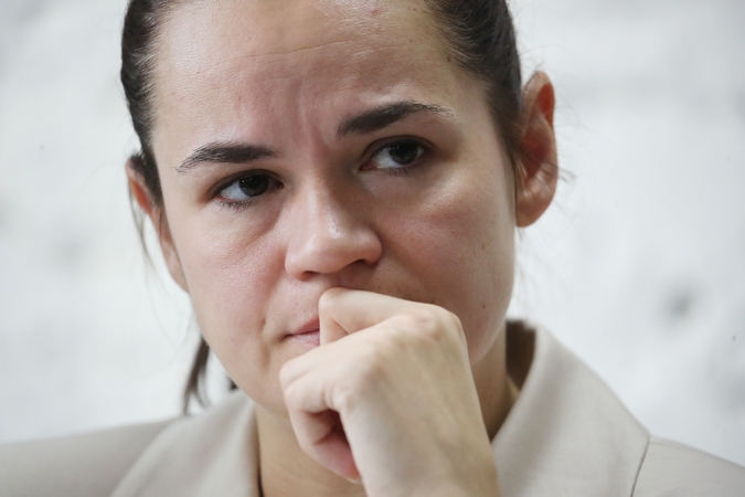Prezidentūra: su S. Cichanouskaja palaikome nuolatinį ryšį
