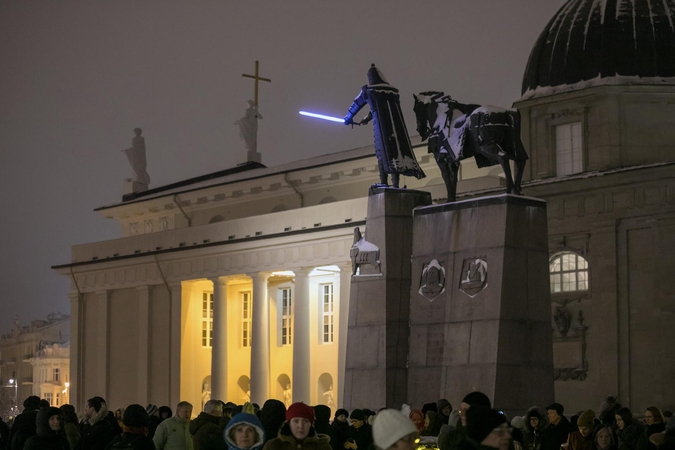 Antrajame Vilniaus šviesų festivalyje nušvis sostinės kiemai