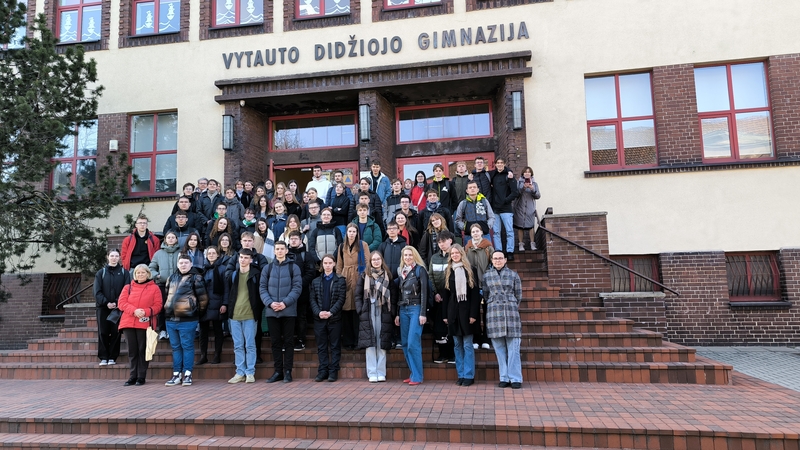 Jaunieji šalies istorikai susitiko seniausioje Klaipėdos gimnazijoje