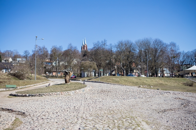 Vilkija turės naują turgavietę, paplūdimį prie tvenkinio ir saugią aikštelę prie parduotuvės