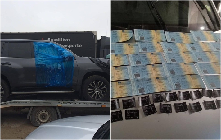 Policija sulaikė 85 automobilius: juos ketinta išvežti į Tadžikistaną