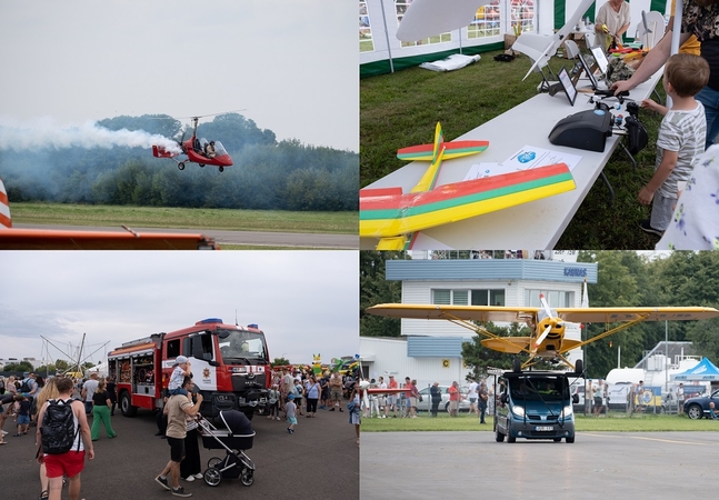 Aviacijos šventė Kaune: paganyti akis galima ne tik žvelgiant į dangų, bet ir ant žemės