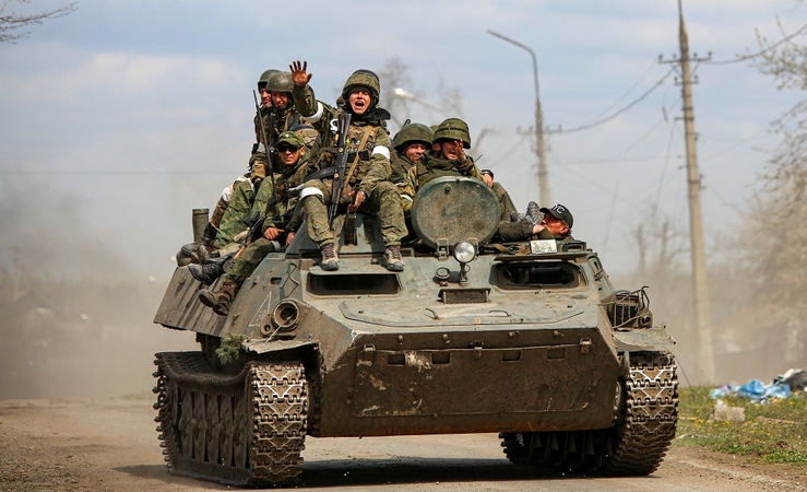 Ukrainos ginkluotosios pajėgos sudavė triuškinantį smūgį Rusijos karinei technikai